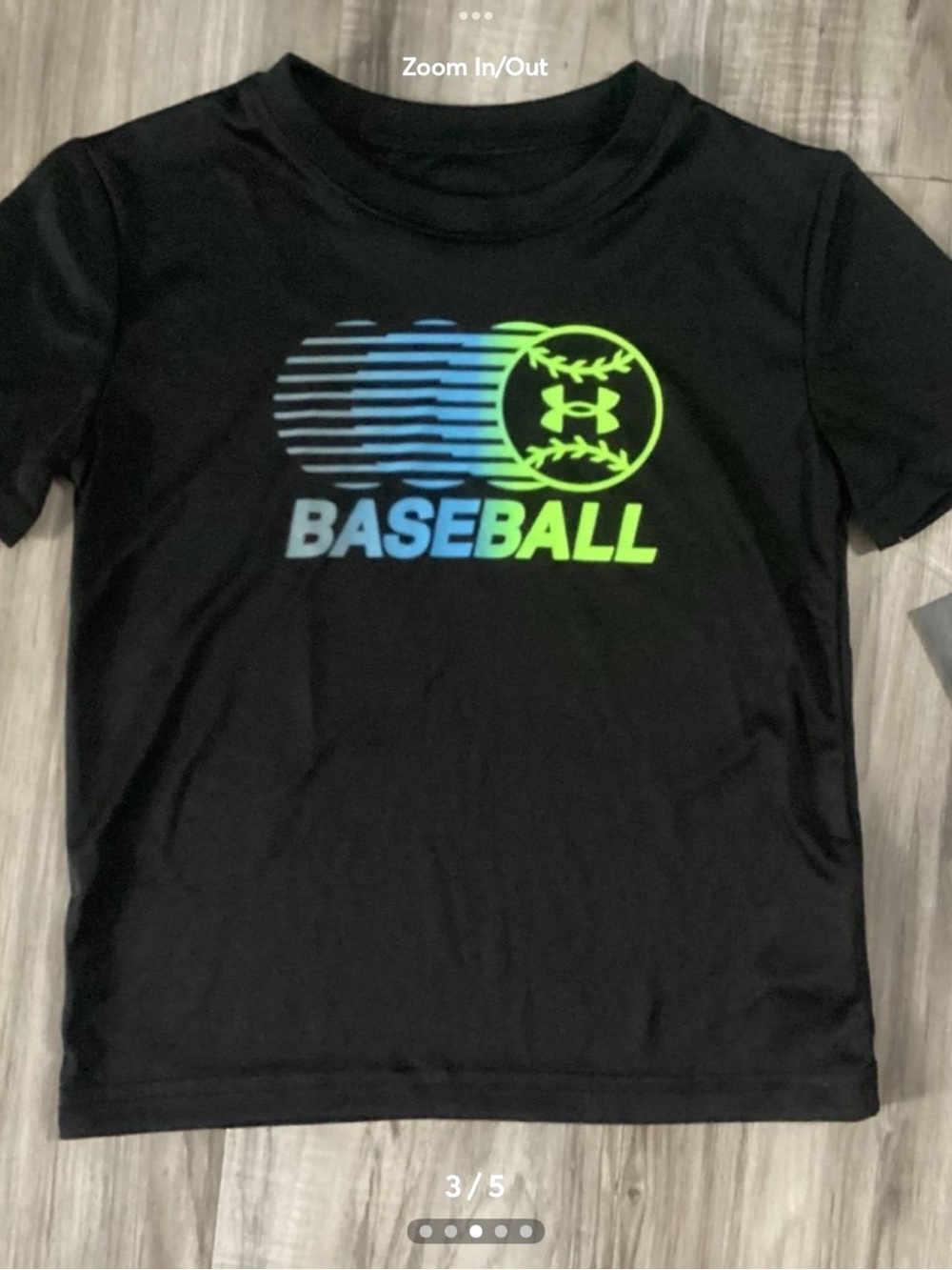 Toddler boy Under Armour tee & shorts outfit size 3T(NWT) ~FIRM, NO OFFERS~ - Picture 3 of 5